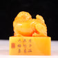 An exquisite Tianhuang stone lion seal