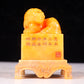 An exquisite Tianhuang stone lion seal