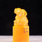 An exquisite Tianhuang stone auspicious animal seal