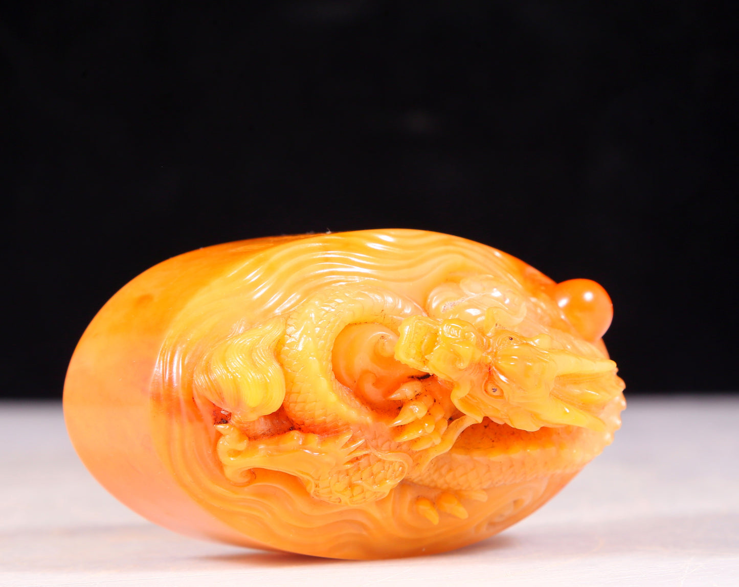 An exquisite Tianhuang stone dragon seal