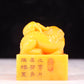 An exquisite Tianhuang stone lion seal