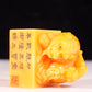 An exquisite Tianhuang stone lion seal