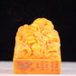 An exquisite Tianhuang stone auspicious cloud and dragon pattern seal