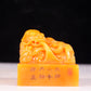 An exquisite Tianhuang stone auspicious cloud and dragon pattern seal