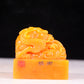 An exquisite Tianhuang stone auspicious cloud and dragon pattern seal