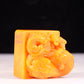 An exquisite Tianhuang stone lion seal