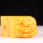 An exquisite Tianhuang stone auspicious cloud and dragon pattern seal