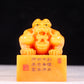 An exquisite Tianhuang stone auspicious animal seal