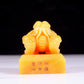 A set of exquisite Tianhuang stone auspicious animal seals