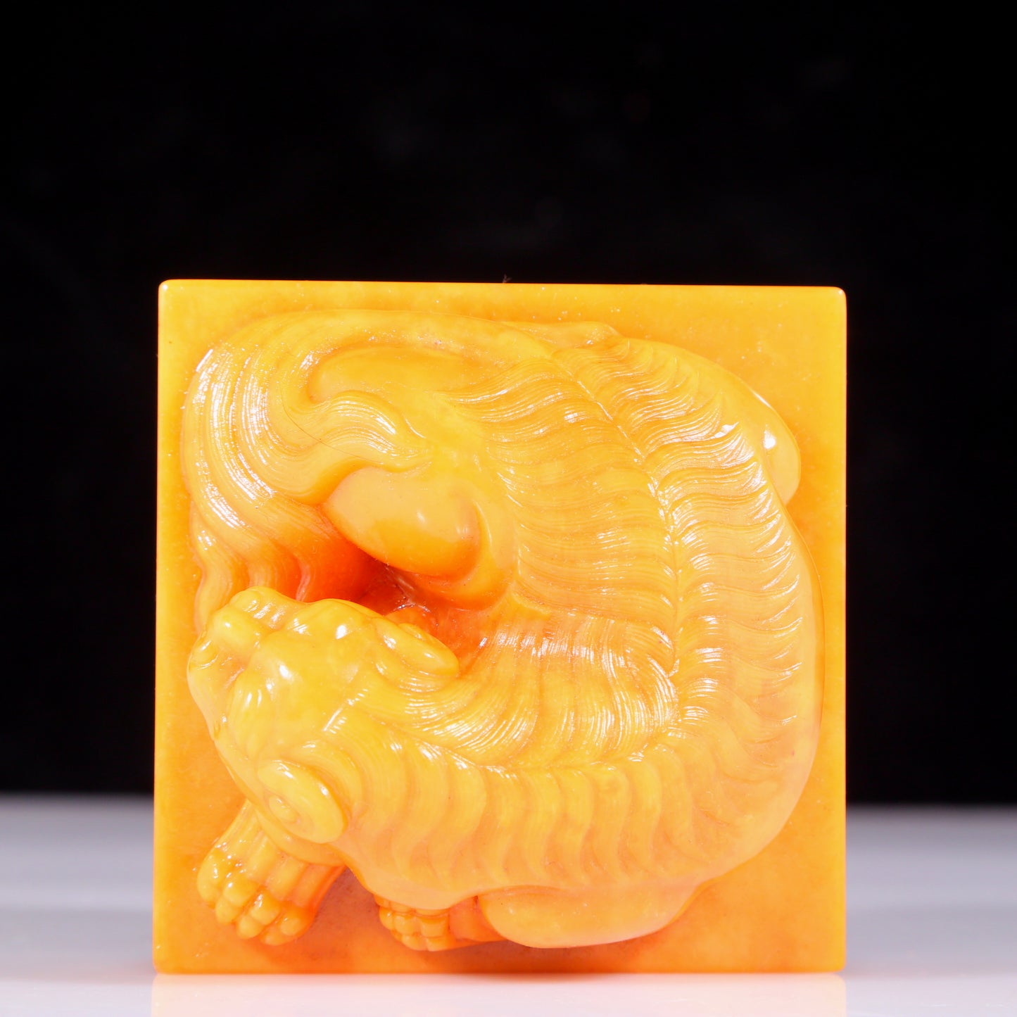 An exquisite Tianhuang stone auspicious animal seal