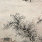 A Chinese Ink Painting Hanging Scroll By Wen HuiMing