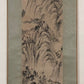 A Chinese Ink Painting Hanging Scroll By Xu Fang