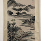 A Chinese Ink Painting Hanging Scroll By Zhu MeiCun