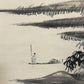 A Chinese Ink Painting Hanging Scroll By Zhu MeiCun