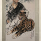 A Chinese Ink Painting Hanging Scroll By Wang MingMin