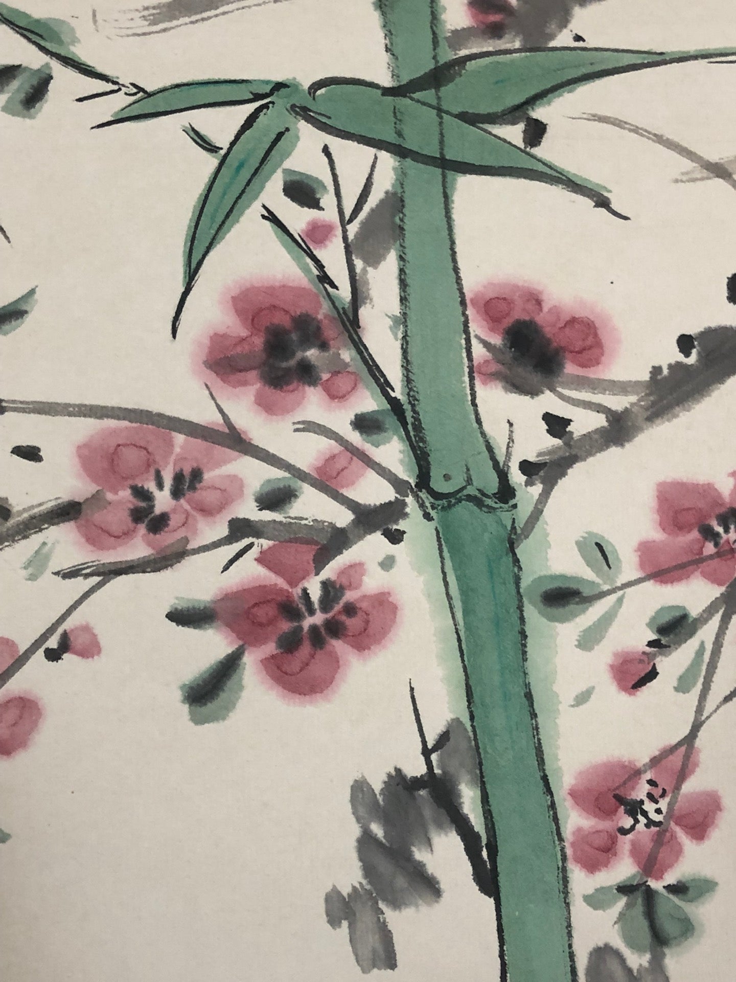 A Chinese Ink Painting Hanging Scroll By Wang XueTao