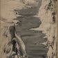 A Chinese Ink Painting Hanging Scroll By Ya Ming