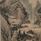 A Chinese Ink Painting Hanging Scroll By Wang Hui