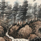 A Chinese Ink Painting Hanging Scroll By Wu HuFan