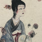 A Chinese Ink Painting Hanging Scroll By Fu BaoShi