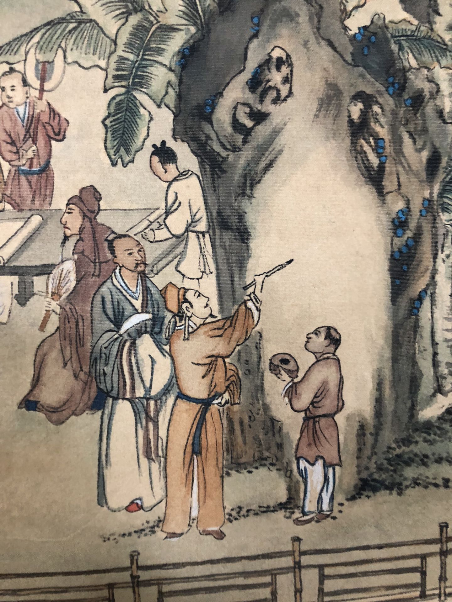 A Chinese Ink Painting Hanging Scroll By Ding GuanPeng