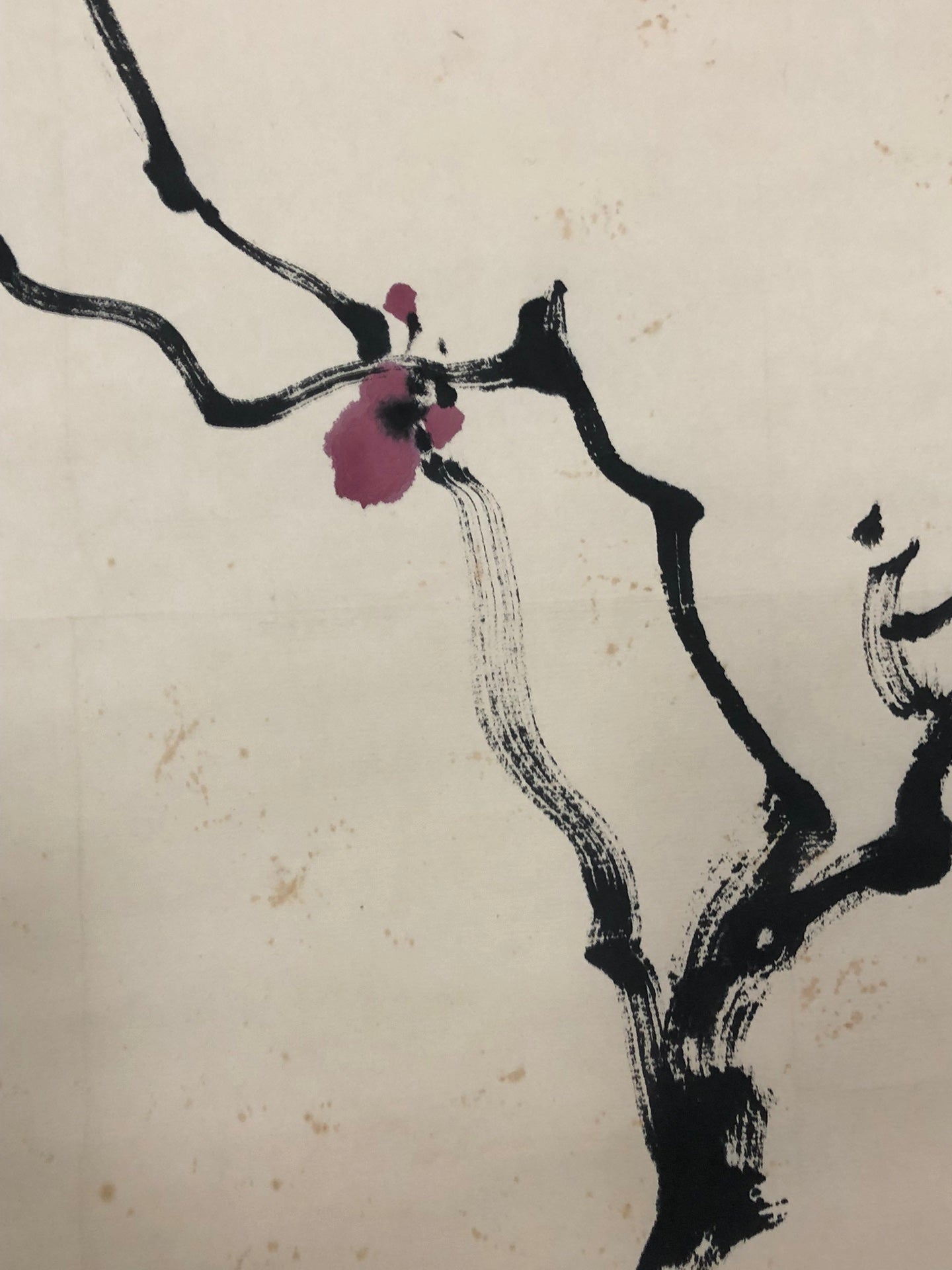 A Fabulous Chinese Ink Painting Hanging Scroll By Yu Xining