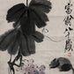 An Exquisite Chinese Ink Painting Hanging Scroll By Qi Baishi