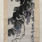 An Exquisite Chinese Ink Painting Hanging Scroll By Qi Baishi