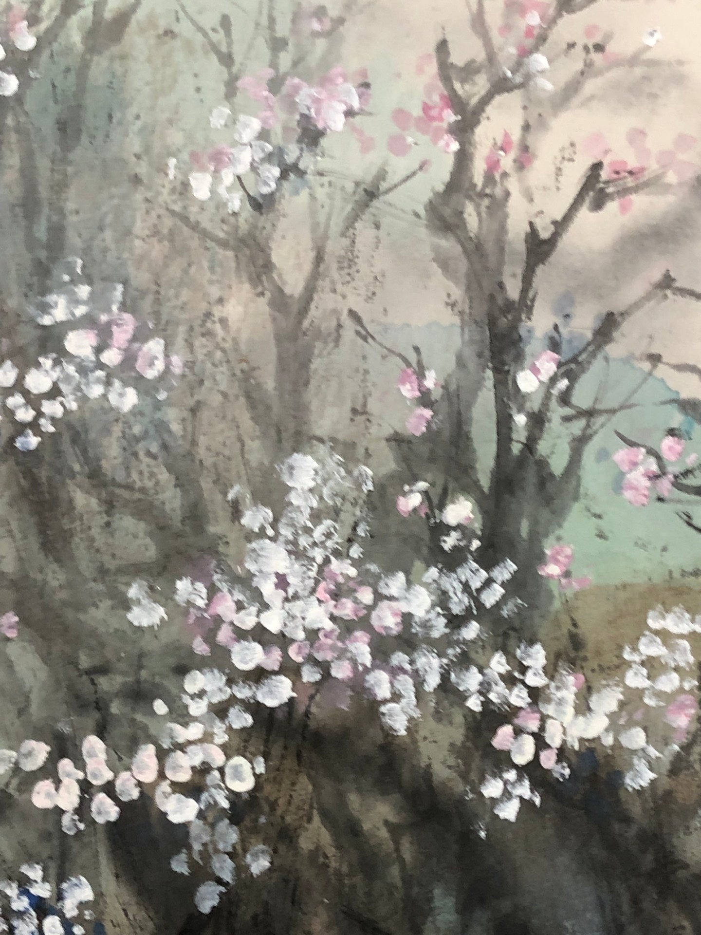 An Exquisite Chinese Ink Painting Hanging Scroll By Song Yugui