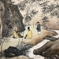 An Exquisite Chinese Ink Painting Hanging Scroll By Chen Yunzhang