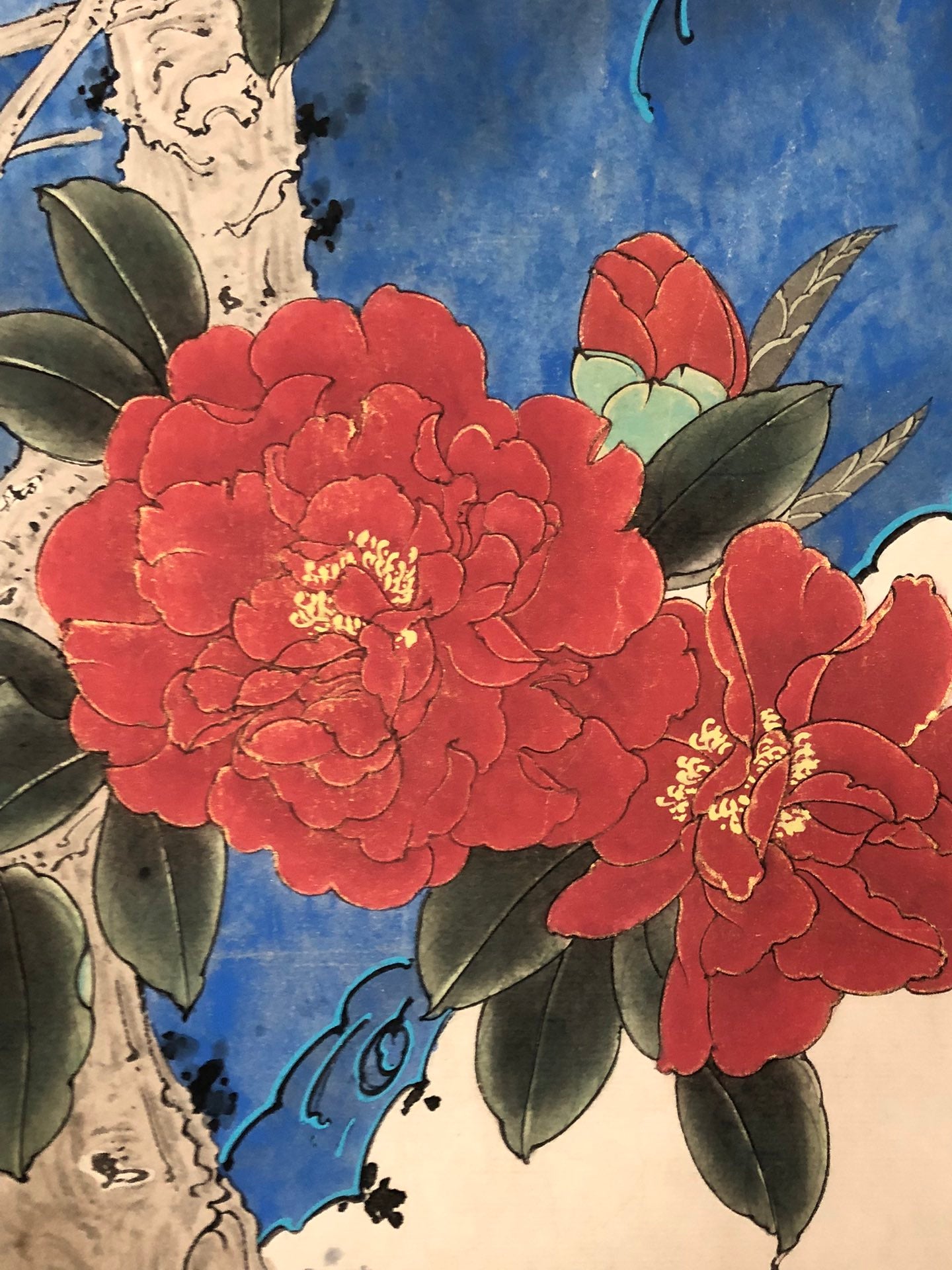 An Exquisite Chinese Ink Painting Hanging Scroll By Yu Feian