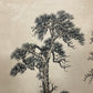 An Exquisite Chinese Ink Painting Hanging Scroll By Wang Hui