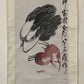 An Exquisite Chinese Ink Painting Hanging Scroll By Qi Baishi