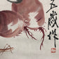 An Exquisite Chinese Ink Painting Hanging Scroll By Qi Baishi