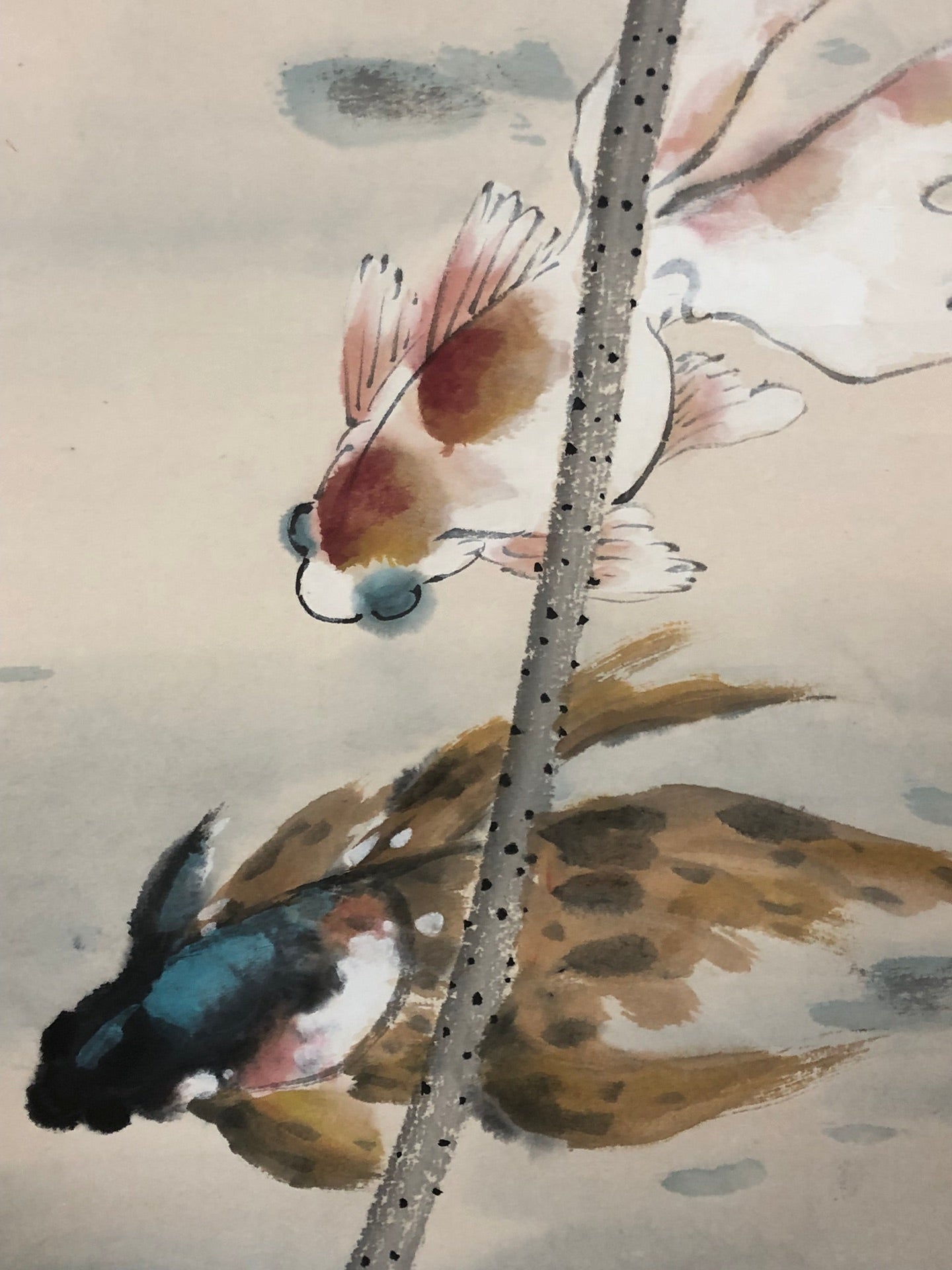 An Exquisite Chinese Ink Painting Hanging Scroll By Zhao Shaoang