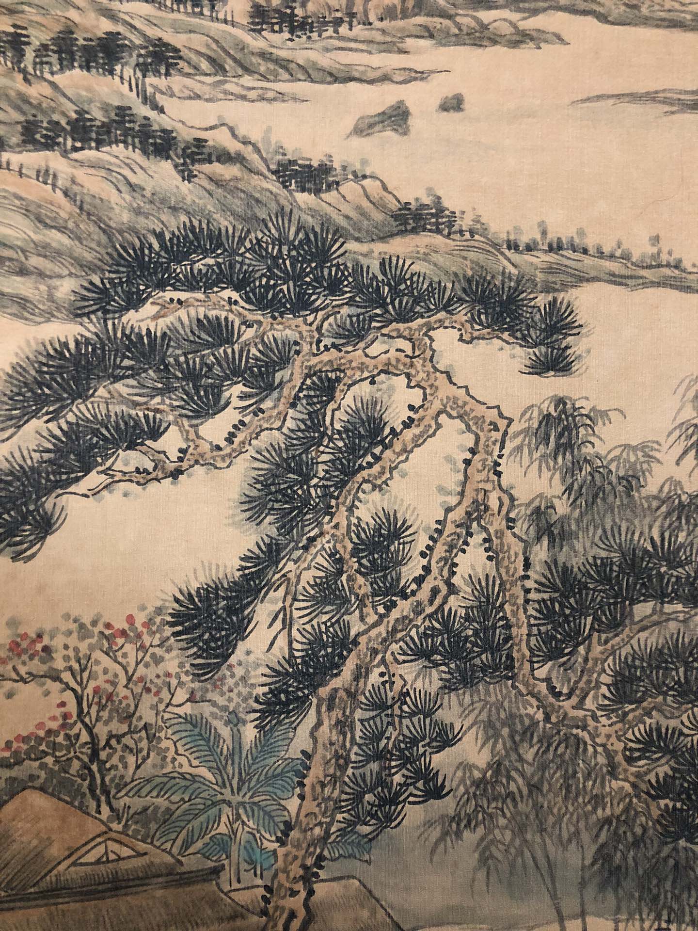 An Exquisite Chinese Ink Painting Hanging Scroll By Yang Jin