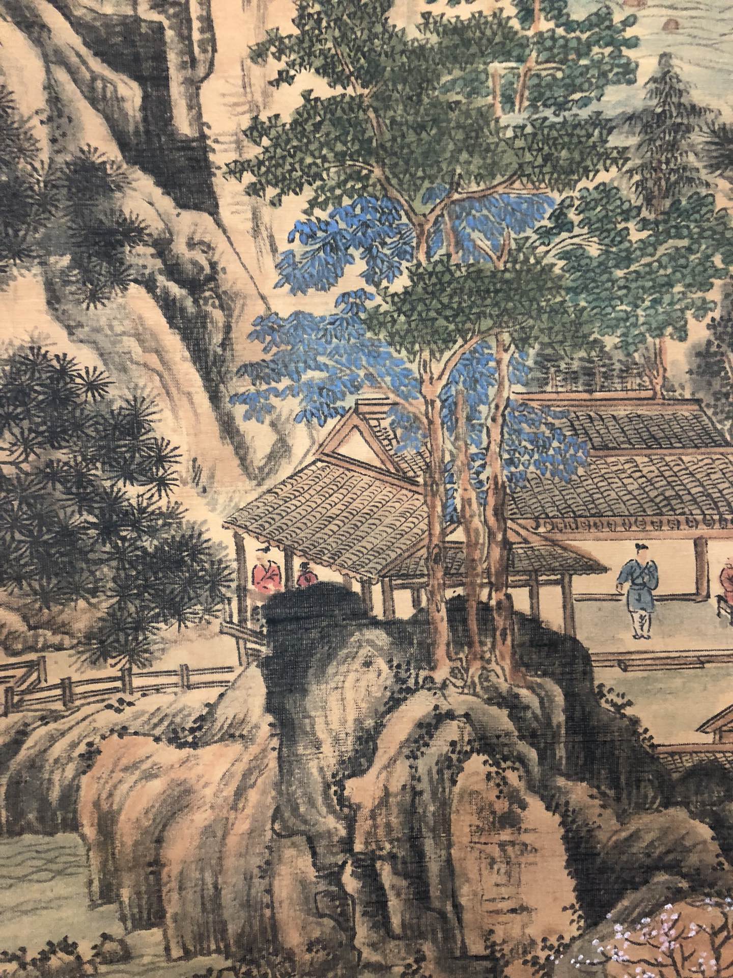 An Exquisite Chinese Ink Painting Hanging Scroll By Wu Kuan