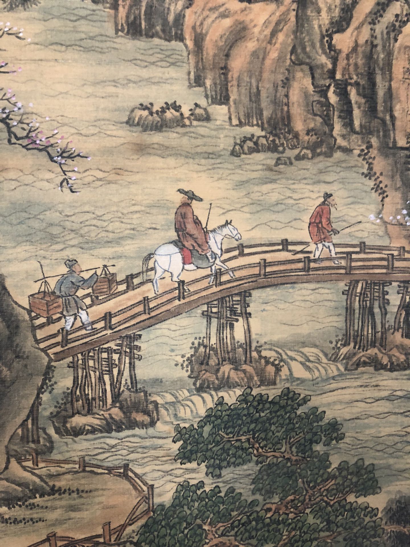 An Exquisite Chinese Ink Painting Hanging Scroll By Wu Kuan