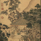 A Gorgeous Chinese Ink Painting Hanging Scroll By Zhou Fang