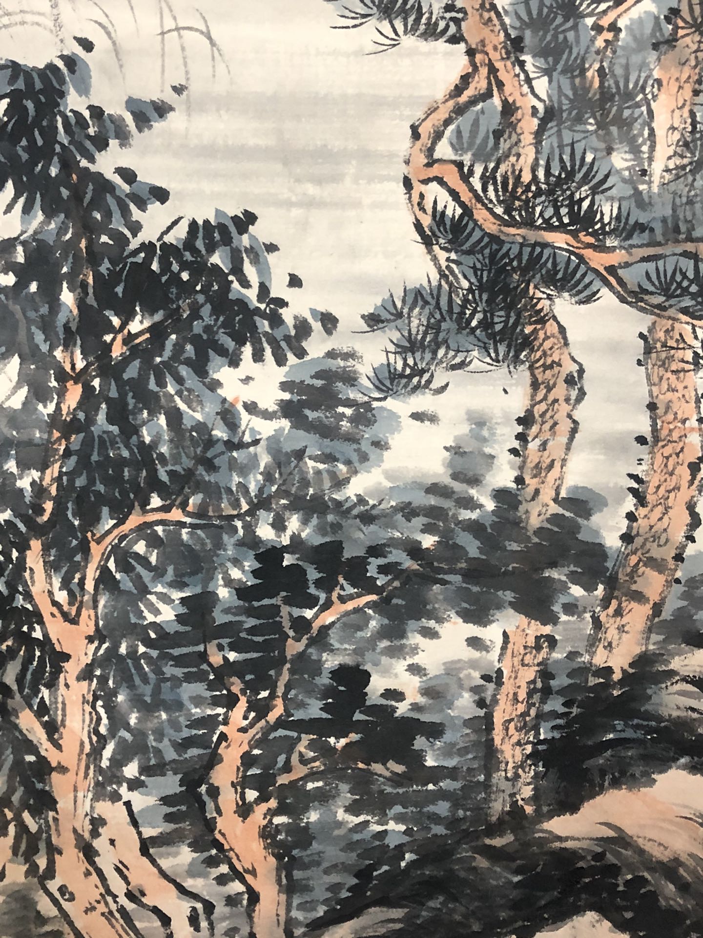 A Precious Chinese Ink Painting Hanging Scroll By Wu Hufan