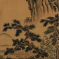 A Gorgeous Chinese Ink Painting Hanging Scroll By Wu Guandai