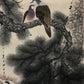 A Gorgeous Chinese Ink Painting Hanging Scroll By Tian Shiguang