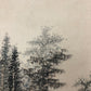 A Gorgeous Chinese Ink Painting Hanging Scroll By Qi Gong