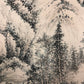 A Gorgeous Chinese Ink Painting Hanging Scroll By Qi Gong