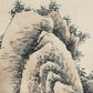 A Precious Chinese Ink Painting Hanging Scroll By Qi Gong