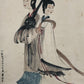 A Wonderful Chinese Ink Painting Hanging Scroll By Fu Baoshi