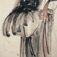 A Wonderful Chinese Ink Painting Hanging Scroll By Fu Baoshi