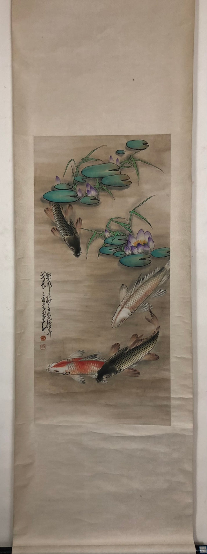 A Precious Chinese Ink Painting Hanging Scroll By Zhao Shaoang