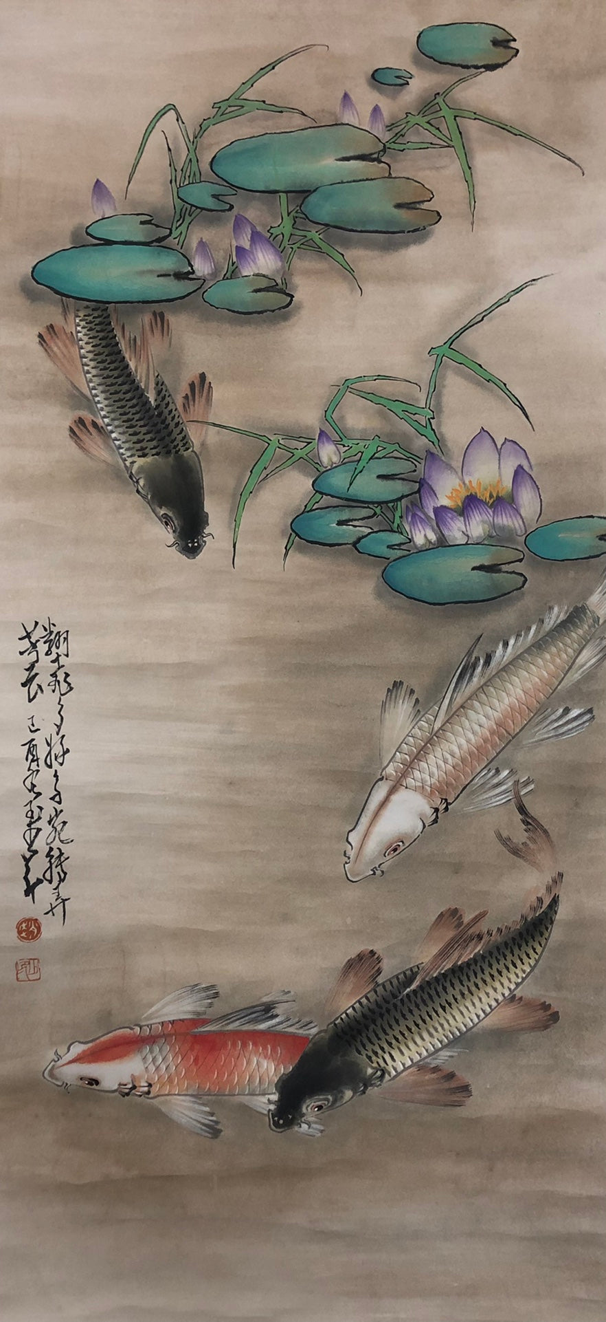 A Precious Chinese Ink Painting Hanging Scroll By Zhao Shaoang