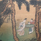 A Wonderful Chinese Ink Painting Hanging Scroll By Lv Huancheng